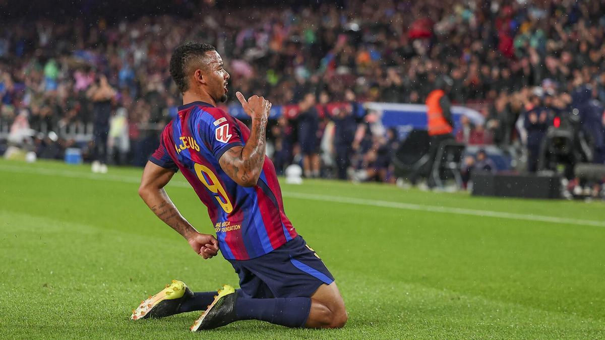 Sport: El Barcelona ficha a Gabriel Jesús por solo 10 millones de euros, casi sin riesgo