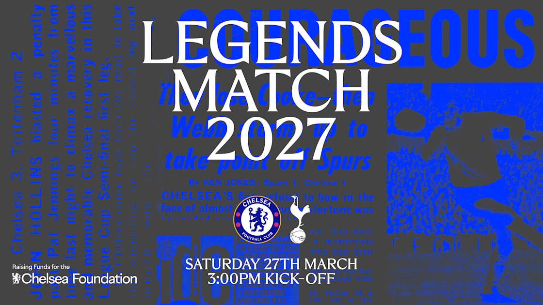 Oficial del Chelsea: Terry liderará un partido benéfico en marzo contra las leyendas del Tottenham