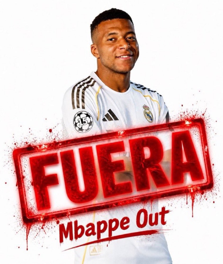 เรอัล มาดริด โพสต์ภาพ มบัปเป่ ซ้อม แต่ถูกแฟนบอลบุกคอมเมนต์ "Mbappe Out"