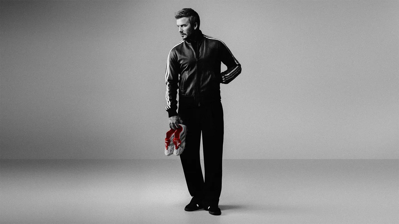 Adidas lanza zapatillas edición especial de Beckham en homenaje al icónico tiro libre de 2001 contra Grecia