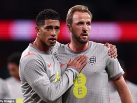 Harry Kane is England's 'best player EVER', insists Jude Bellingham after Three Lions captain's historic night
