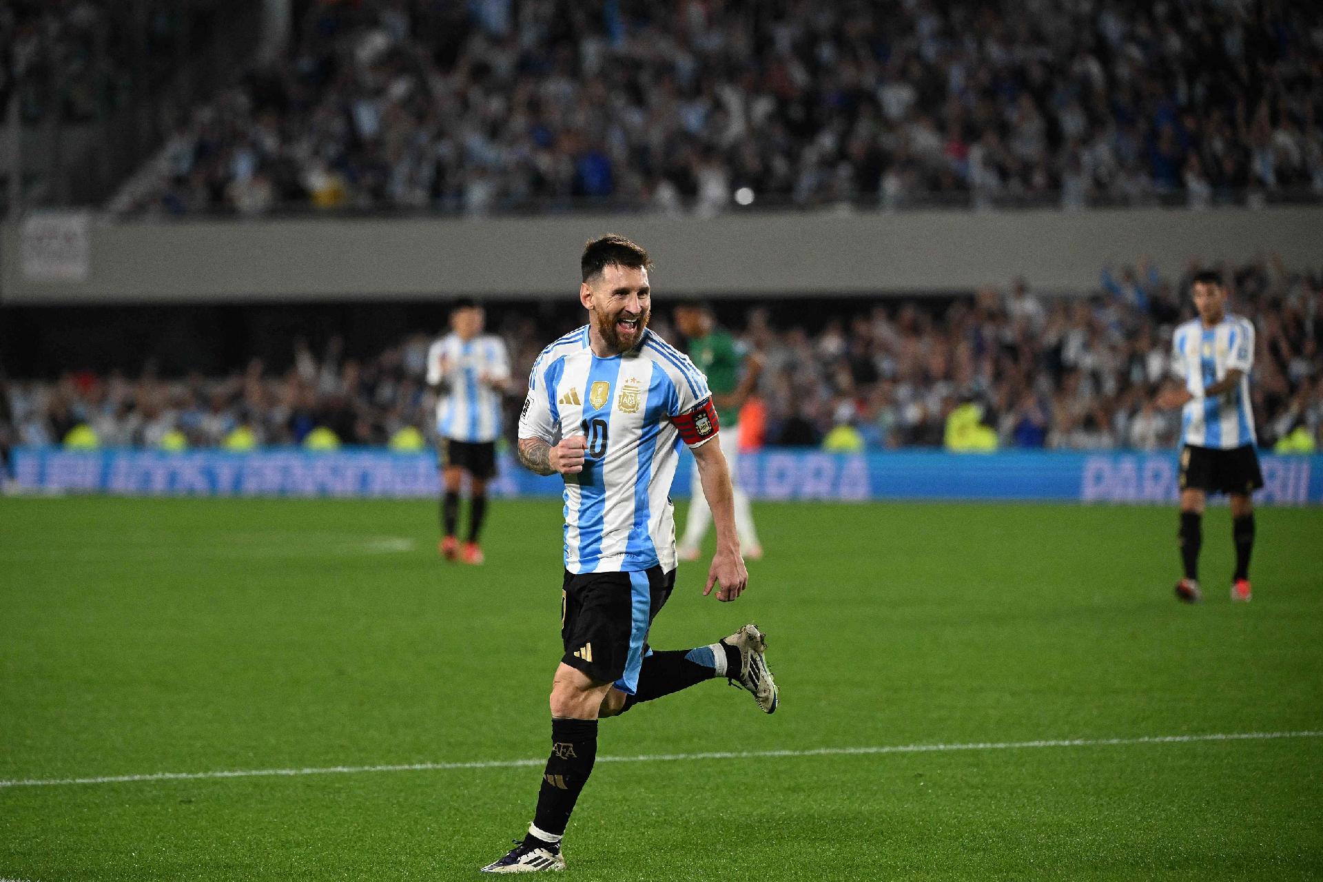 Messi: 17 Tore und 12 Vorlagen, in den letzten 20 Länderspielen an 29 Toren beteiligt