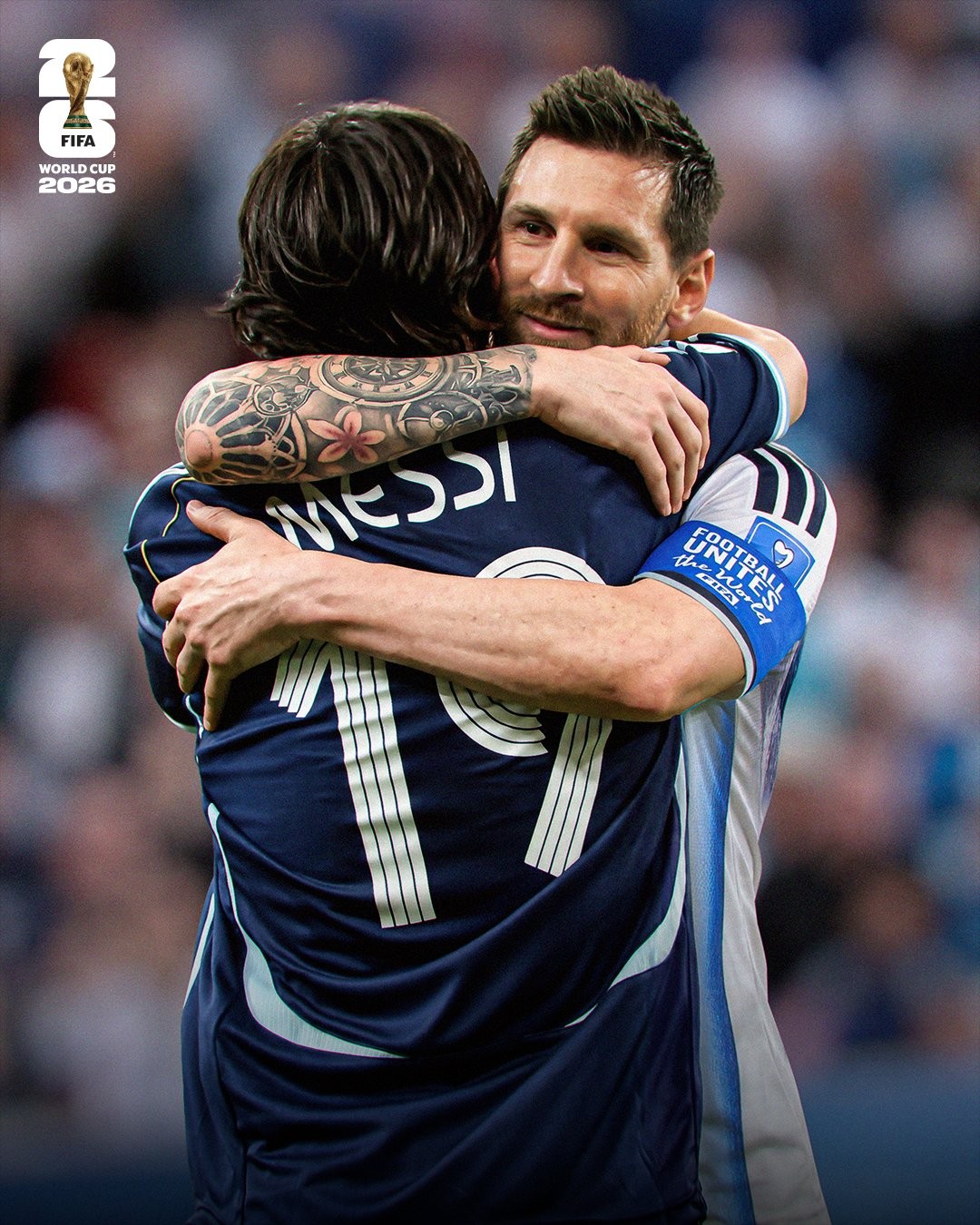 Messi debuts with number 18, scores first goal in number 19, assists ...