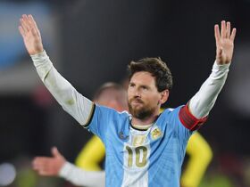 Argentina 3-0 Benin: Emotional Messi bows out in style in farewell match