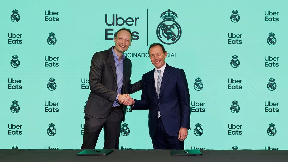 Chính thức: Real Madrid hợp tác với Uber Eats đến năm 2029