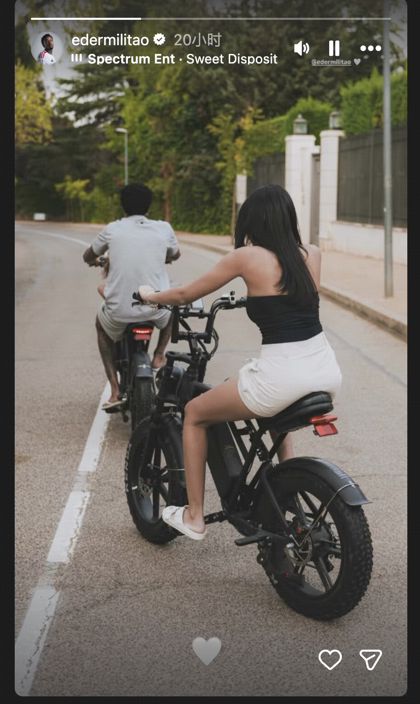 Marca : Militao publie une photo à vélo avec sa femme en signe de solidarité avec Mbappé