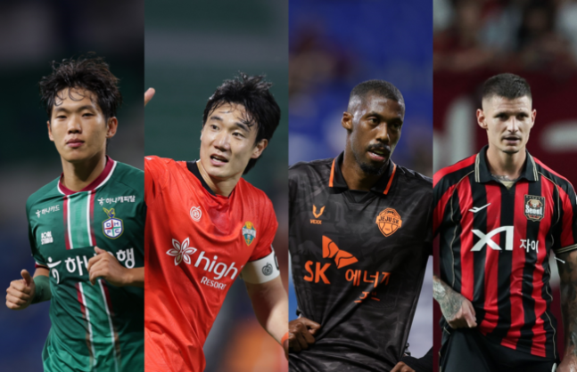 Annunciati i candidati al Giocatore del Mese di settembre della K League, le votazioni si terranno dall'8 al 11 ottobre