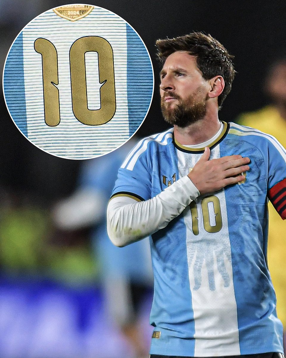 GOAT ! Les détails du maillot de Messi pour son dernier match : le numéro 10 orné de cornes de chèvre