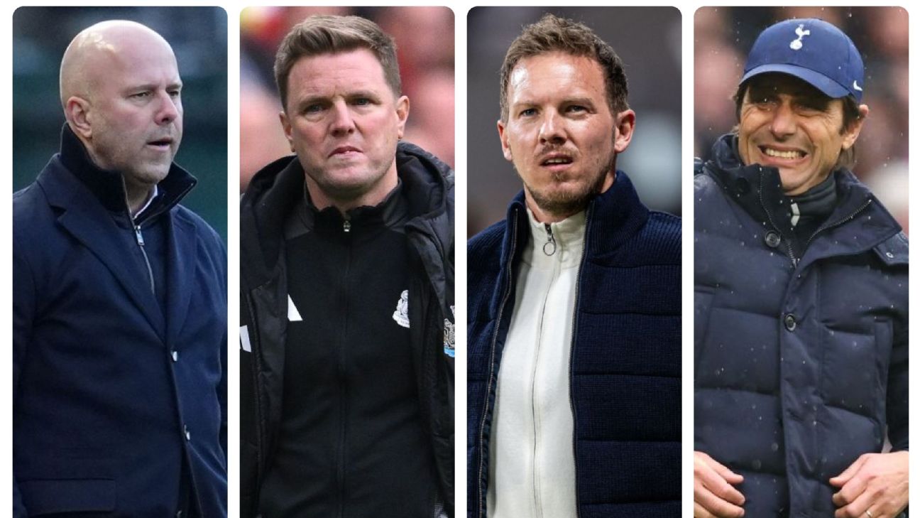 ESPN: Eddie Howe pode ser a principal escolha para novo treinador de Man Utd e Tottenham