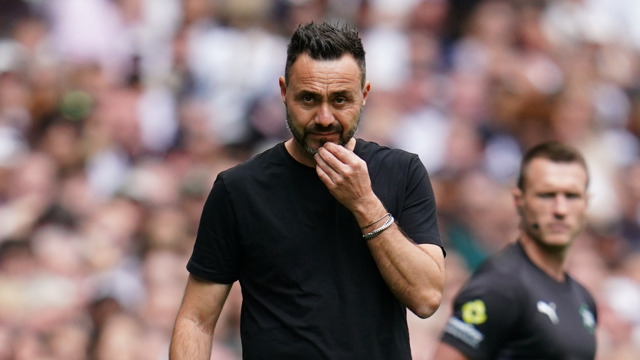 Tottenham chief Venkatesham backs De Zerbi to turn things around