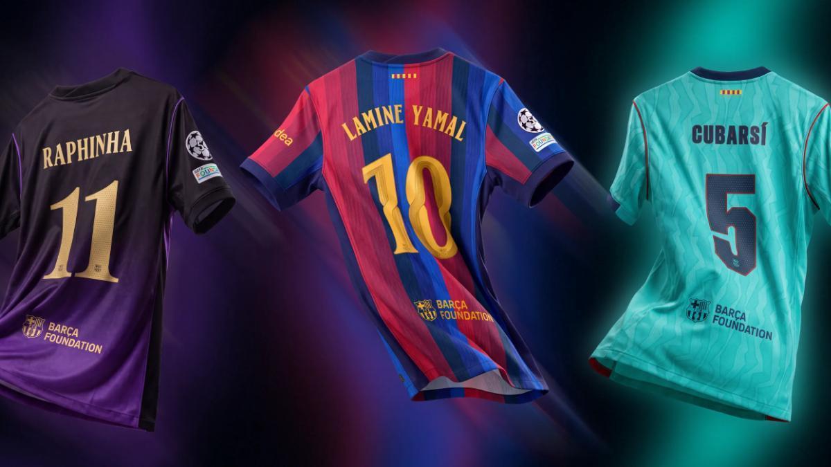 Mundo Deportivo: Barcelona sẽ có ba bộ áo đấu mùa 26/27 với phông chữ khác nhau