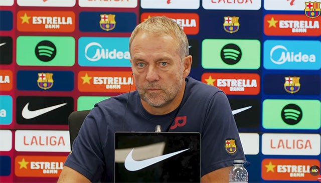 Flick: Thanks to Spain for taking care of our players; Raphinha ruled out for next two matches