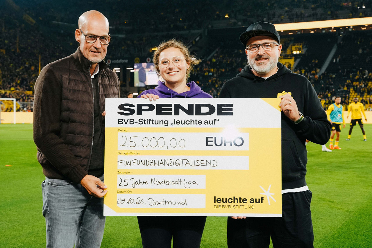 Borussia Dortmund dona 25.000 euros para celebrar el 25 aniversario de la Nordstadtliga