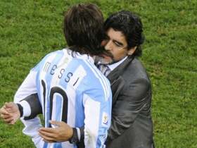 Argentine : Lionel Messi meilleur que Diego Maradona… aux cartes