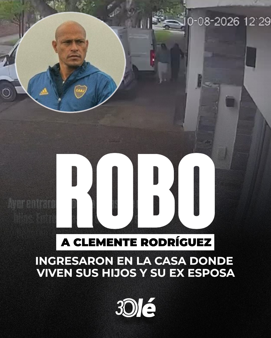Casa dos filhos do ex-jogador argentino Clemente Rodríguez é roubada; camisas e medalhas levadas