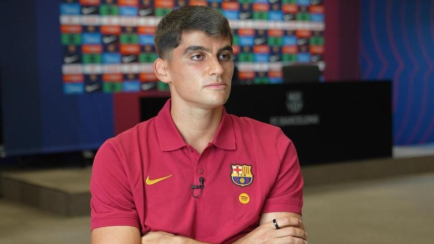 Gerard Martín: "Espero jugar otros 100 partidos con el Barcelona"