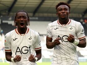 Swansea City 2-1 Norwich City: Moussa Yeo, Adam Idah score as Swans extend lead at Championship summit