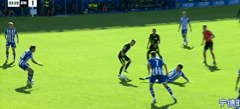 Babak Pertama: Alavés 1-1 Atlético Madrid, Grimaldo Cetak Gol, Boyé Menyamakan Lewat Penalti