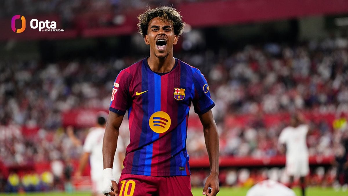 Lamine Yamal Satu-satunya Pemain Barcelona yang Tampil Penuh di 8 Laga Awal La Liga Musim Ini