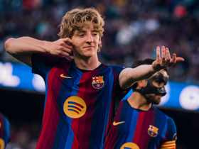 Barcelona 3-0 Getafe: Gordon scored his 1st goal for Barca, Jesus, Kounde's goal extend the lead