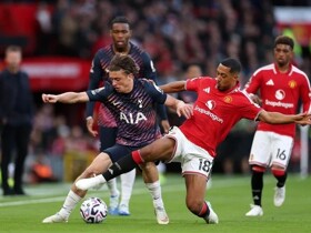 Man Utd 1-1 Tottenham: 10-man Spurs salvage a point as Solanke scores late equaliser
