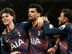 Man Utd 1-1 Tottenham: Dominic Solanke rescues dramatic draw for 10-man Spurs at Old Trafford