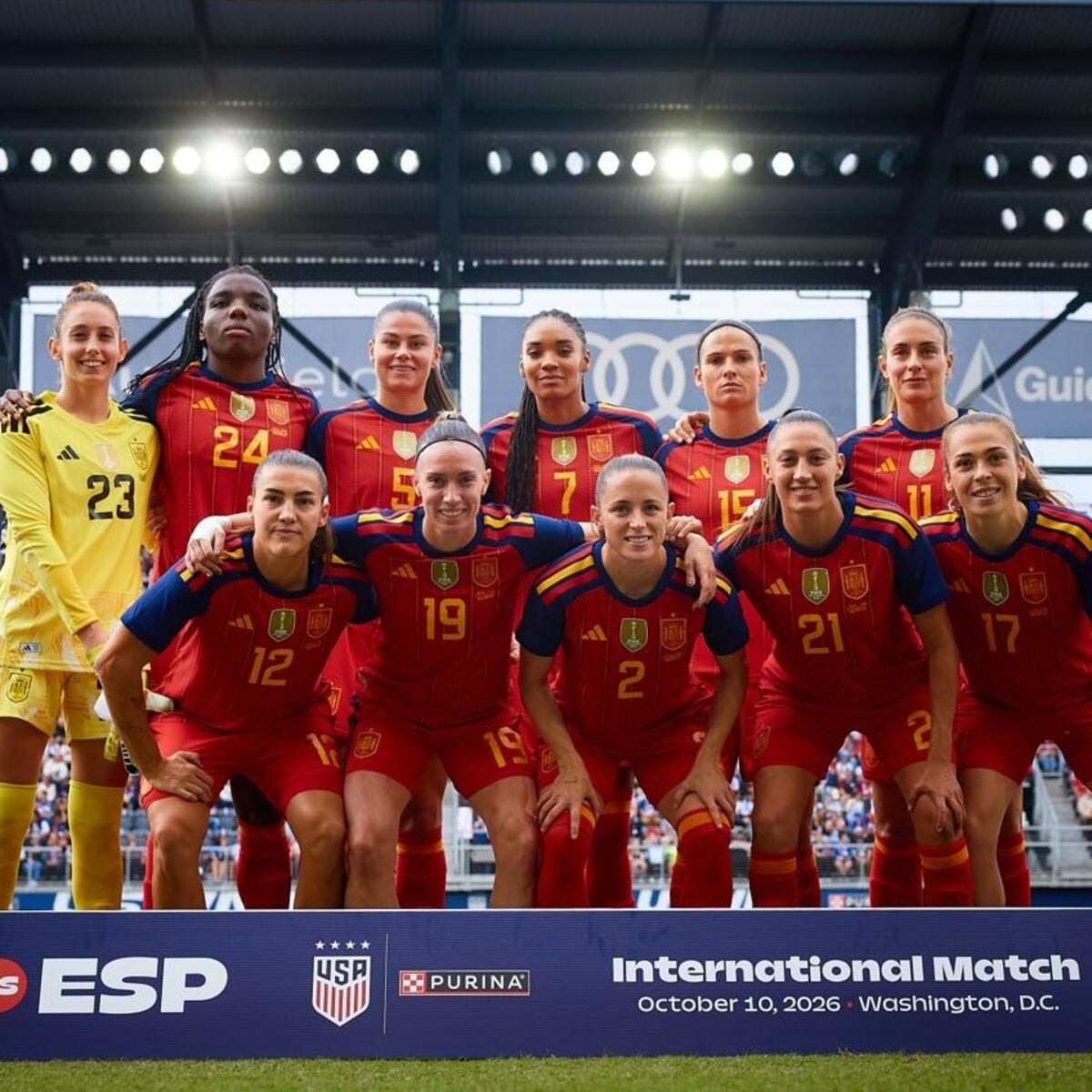 Estados Unidos - España, en directo: amistoso femenino hoy en vivo