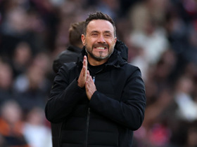 De Zerbi sees 'right spirit and character' in Tottenham's draw at Man Utd