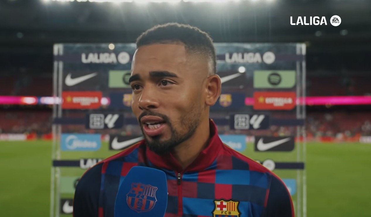 Gabriel Jesus: I hope Rafinha returns soon; I don't have a specific goal target