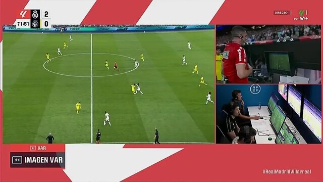 Vinicius sent off for pulling opponent’s hair before scoring as goal is canceled by VAR intervention