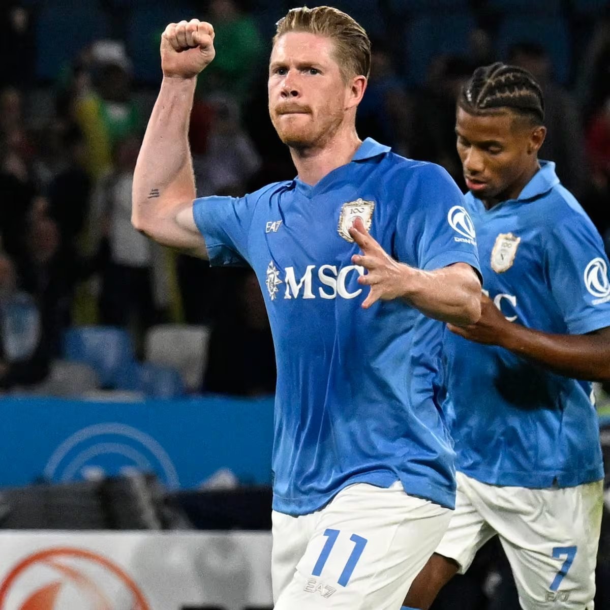 De Bruyne despertó al Nápoles