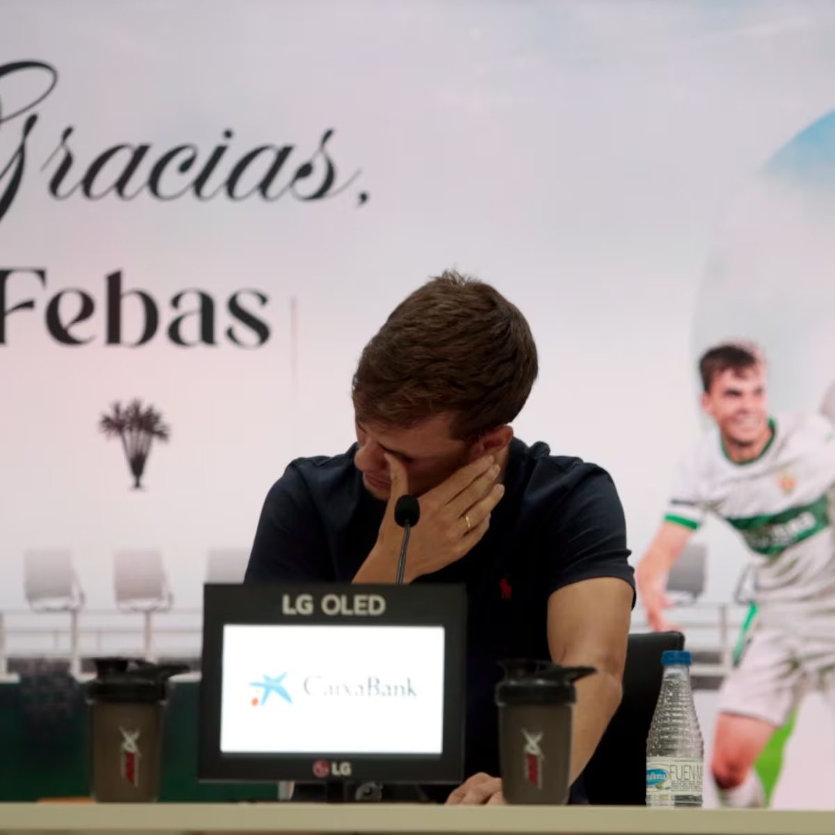 Febas, ante el equipo de su “vida”