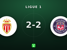 Ligue 1: Monaco 2-2 Toulouse — Diop 8.0, 1 gol dan 1 assist