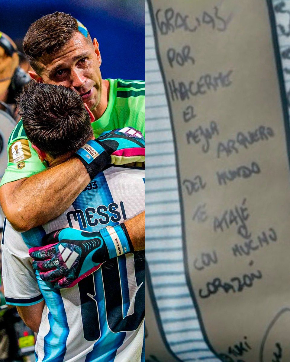 Martínez's Message to Messi: "Thank You for Making Me the World's Best Goalkeeper"