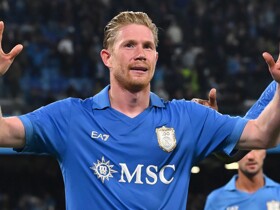 De Bruyne 'even better' in a deeper midfield role for Napoli, insists Allegri