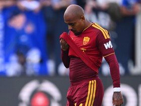 Como 0-0 Roma: Visitors miss chance to go top after Malen's red card