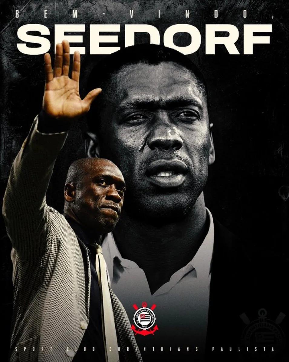 Officiel : Seedorf nommé entraîneur de Corinthians, contrat jusqu'à fin 2027