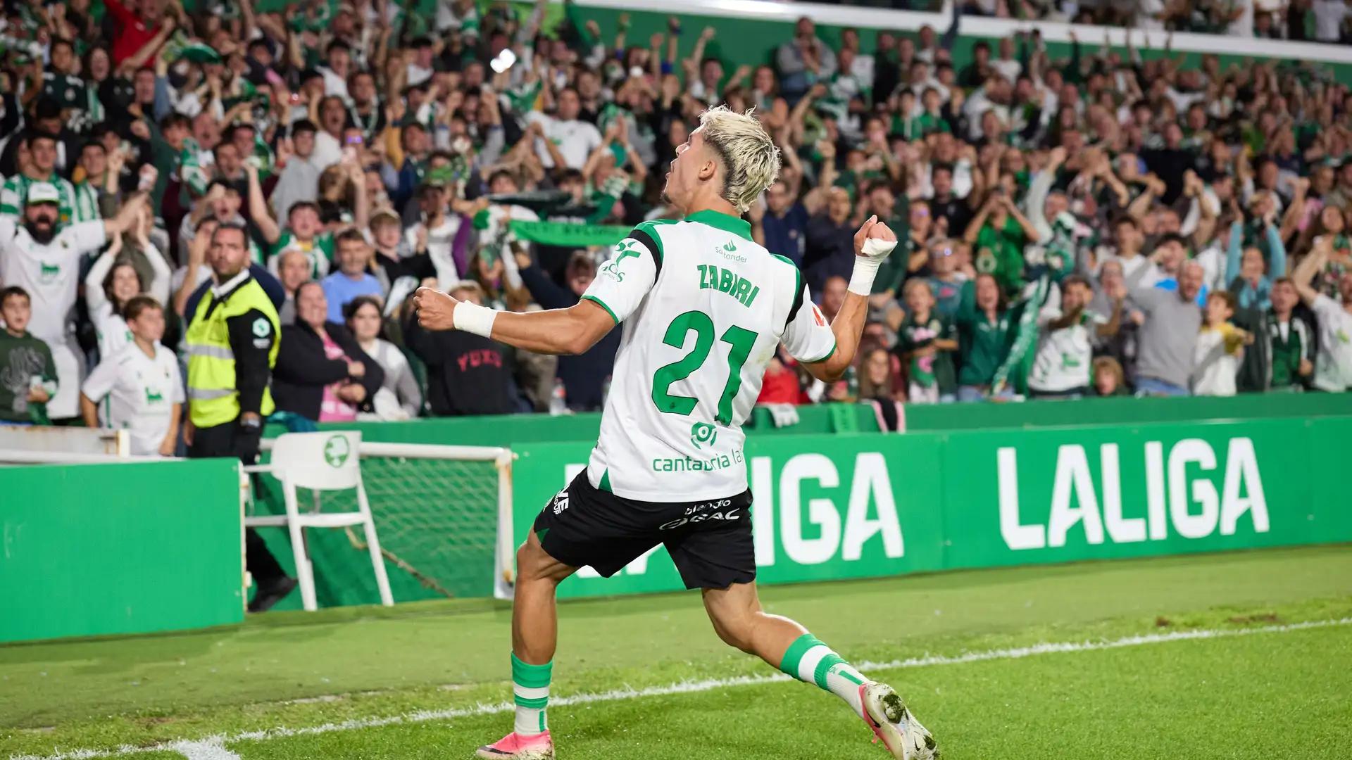 Zabiri iguala Yamal e Mbappé com 7 gols na La Liga; Racing Santander estuda compra definitiva