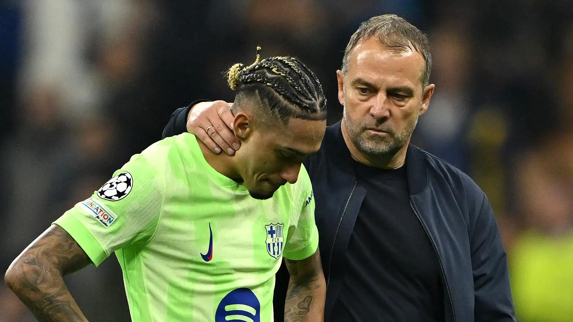 Flick décide de protéger Raphinha et le laisse au repos face à Galatasaray
