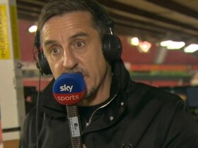 Gary Neville leaves Gallagher to mock the 'cry baby', telling him 'take your Scouse mate with you'