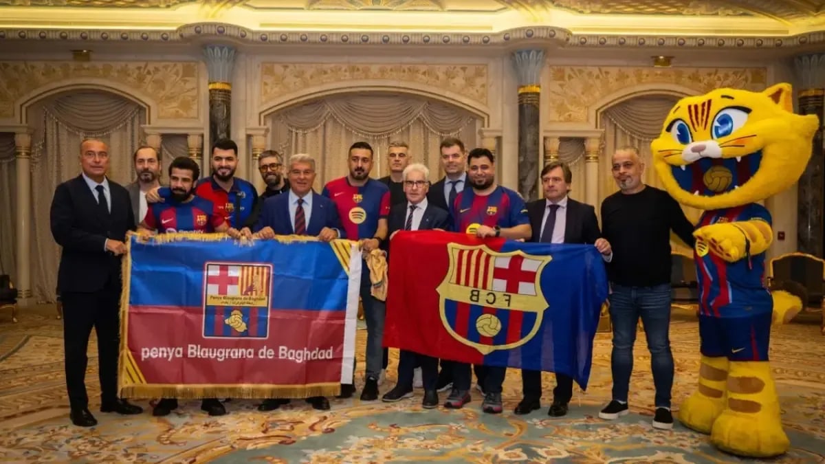 Sport: Aficionados del Barcelona de Irak viajan a Estambul y compran 120 entradas para el partido ante el Galatasaray