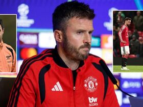 Michael Carrick makes Mikel Arteta point as Man Utd boss claims he 'loves' being under pressure