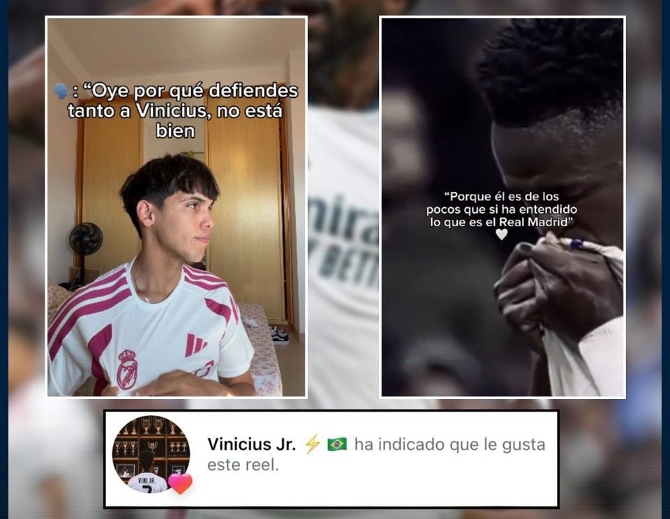 El Chiringuito: Video nennt Vinícius den "wahren Versteher von Real Madrid", Spieler reagiert mit Like