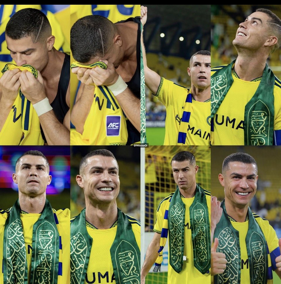 อัล-เดอยาต่อคริสเตียโน โรนัลโด: ขอบคุณที่สนับสนุนซาอุดีอาระเบีย การสวมผ้าพันคอแสดงถึงความเคารพและมิตรภาพ