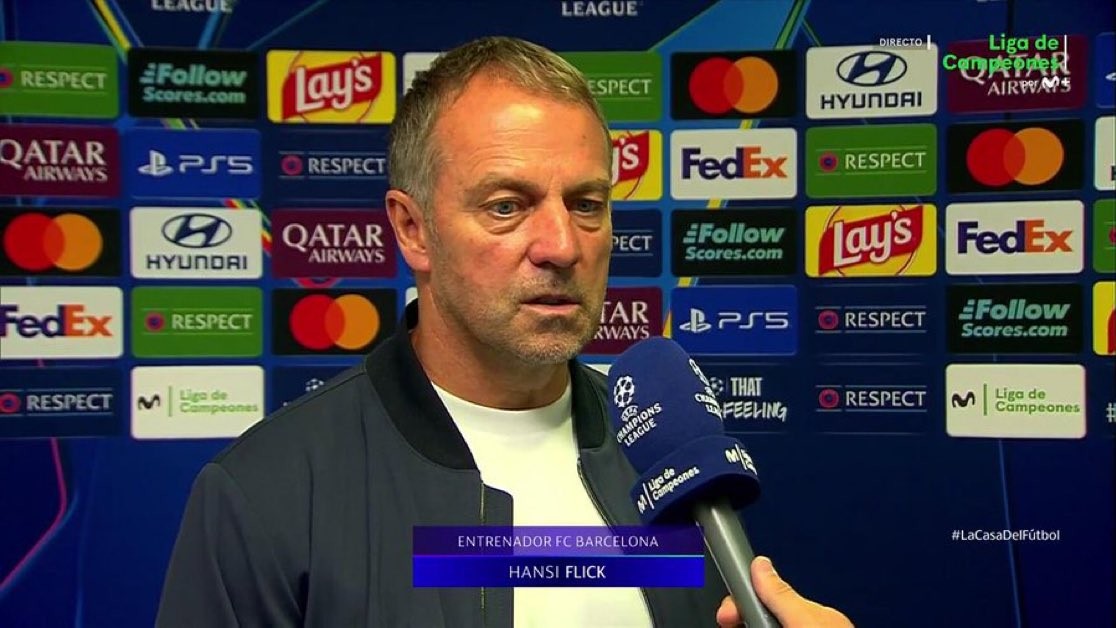 Flick : Nous devons contrôler le match par la possession, c'est pourquoi Olmo est titulaire