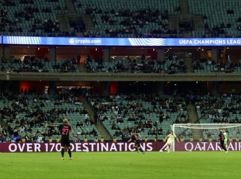 SK Slavia Praha und Qarabağ geben erst in der 35. Minute den ersten Schuss ab – der späteste Wert seit der Saison 2003/04 in der Champions League