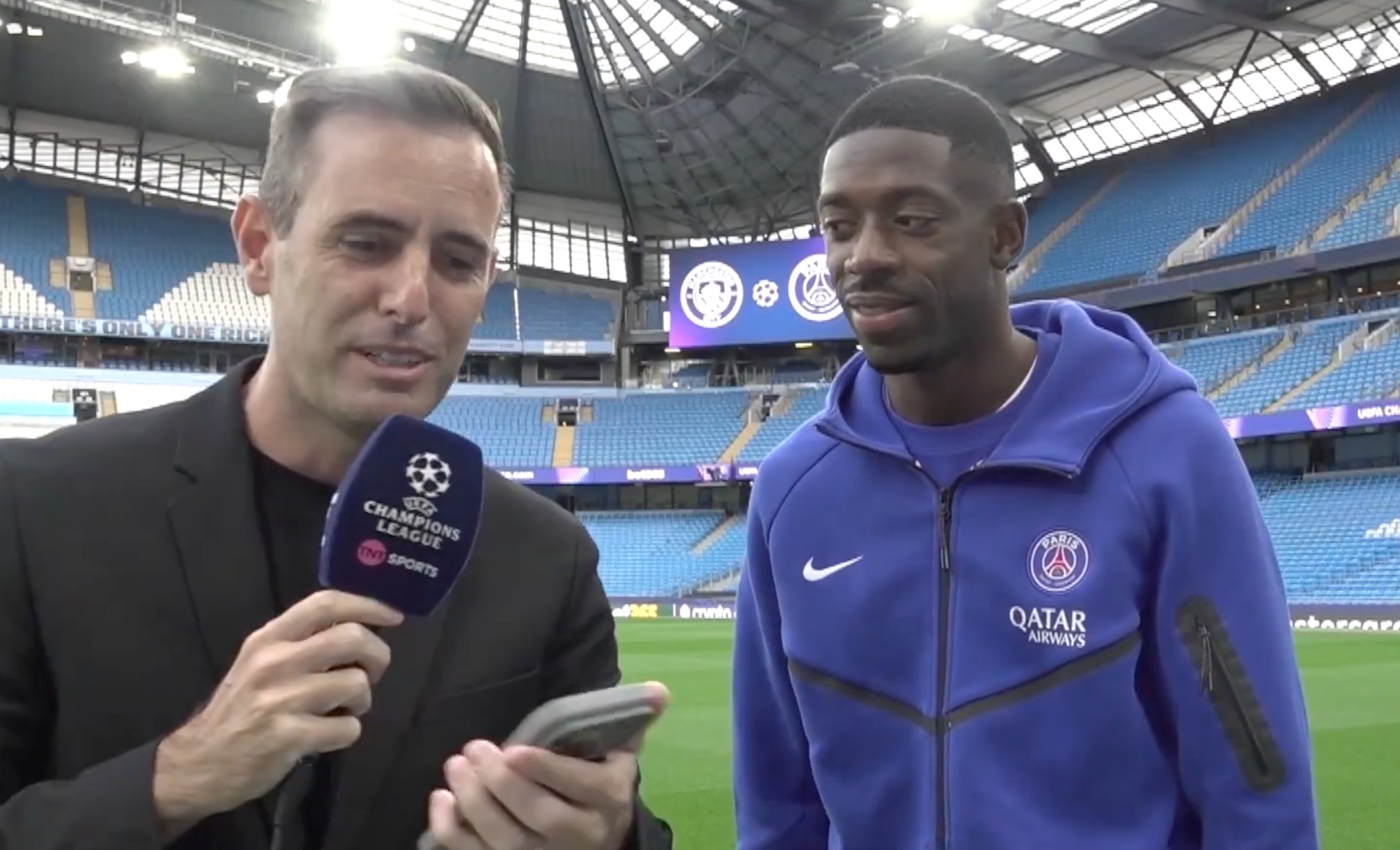 Dembélé: Enrique lobt mich und fordert mich heraus; gegen Manchester City drei Punkte holen