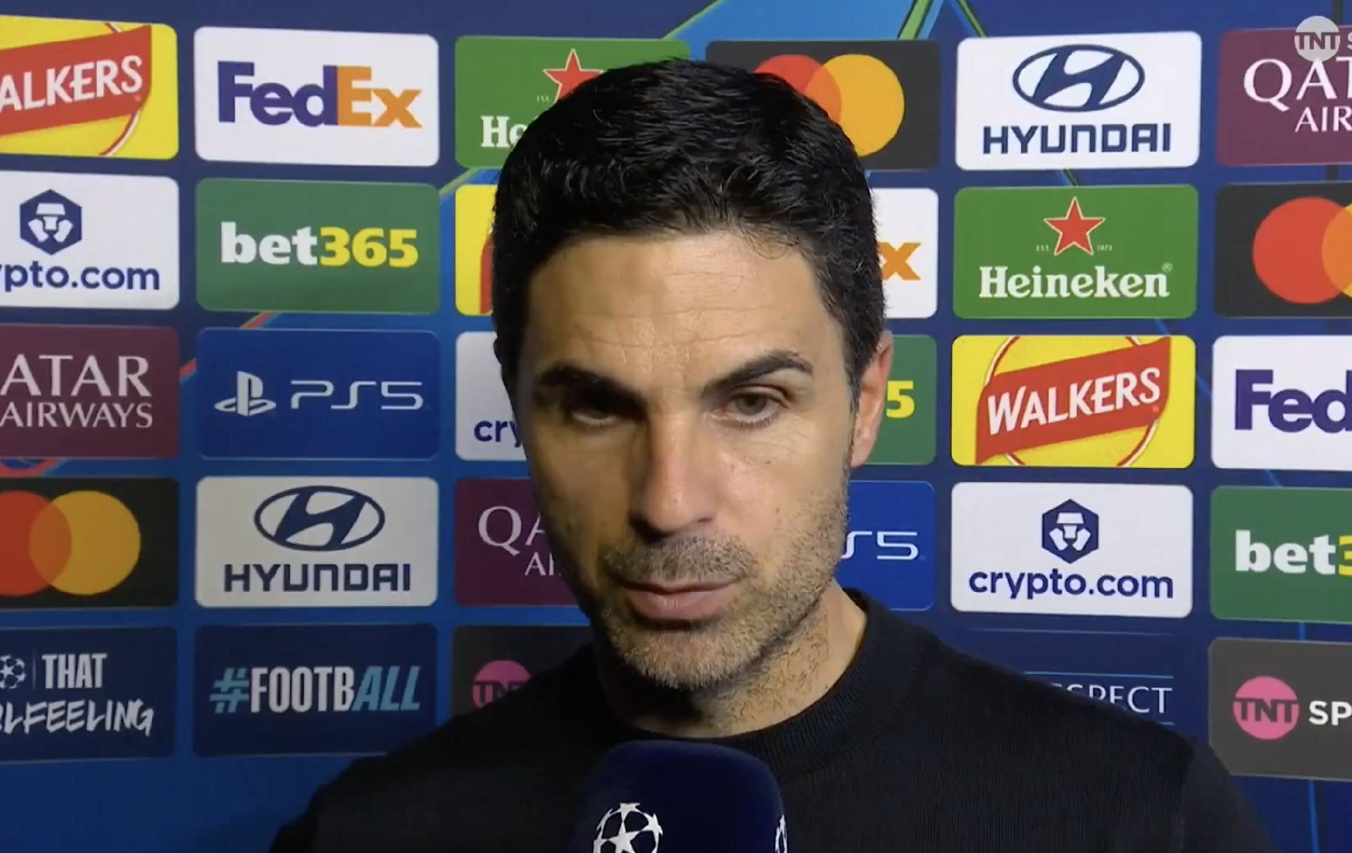 Arteta: Champions-League-Siege sind nie einfach; Spieler müssen sich ihren Einsatz verdienen