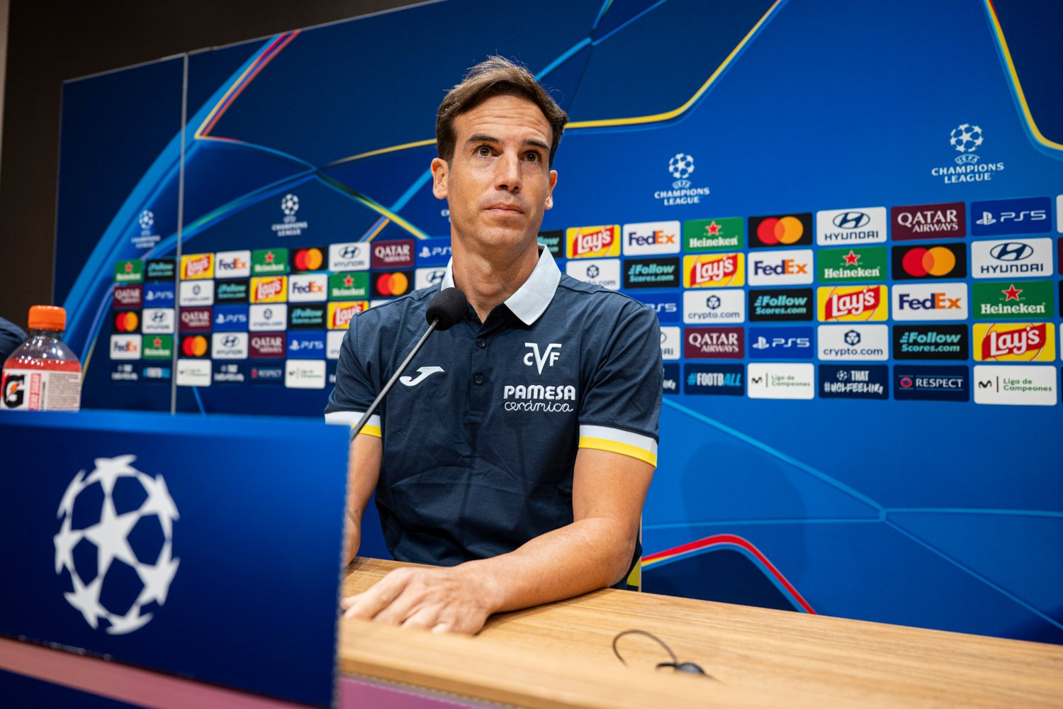 El entrenador del Villarreal: La clave fue no desviarnos de nuestra estrategia y táctica, por eso ganamos