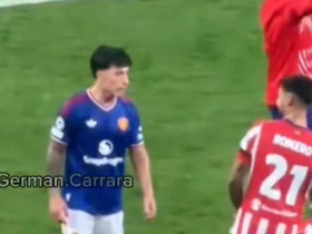 New Lisandro Martinez footage with Cristian Romero emerges before Man Utd outburst